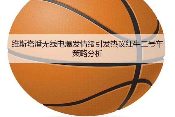 维斯塔潘无线电爆发情绪引发热议红牛二号车策略分析